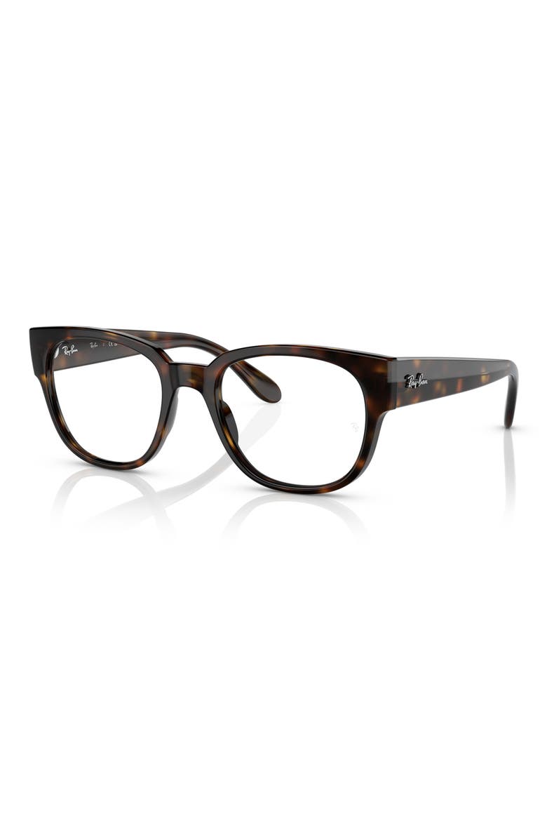 52mm Square Optical Glasses, Alternate, color, HAVANA