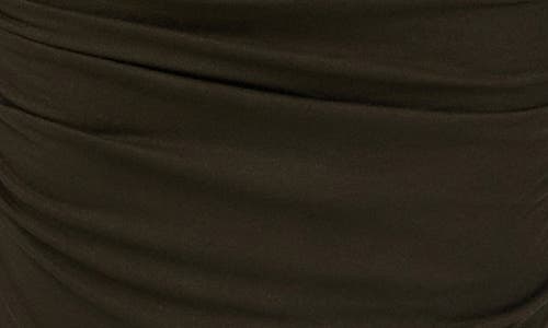 Naked Wardrobe Off The Shoulder Long Sleeve Body-con Maxi Dress In Black