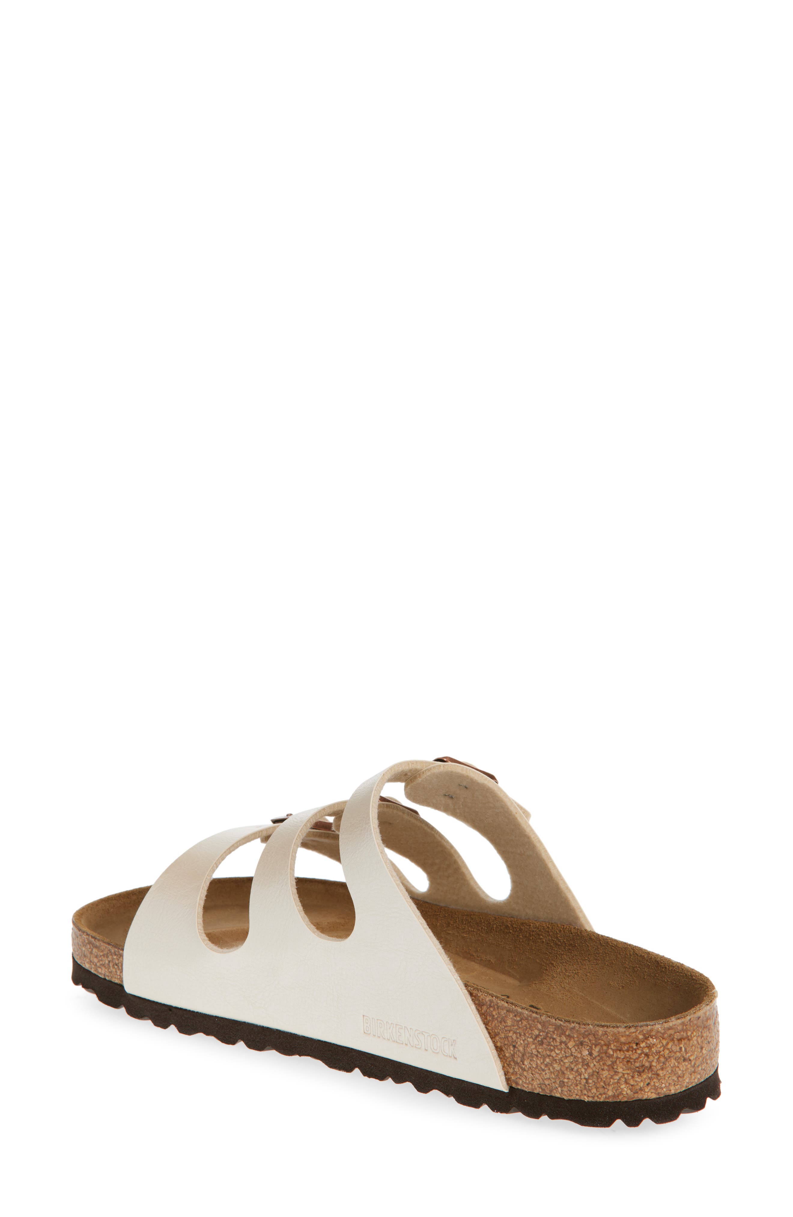 Florida Graceful Slide Sandal - Discontinued, Alternate, color, PEARL WHITE