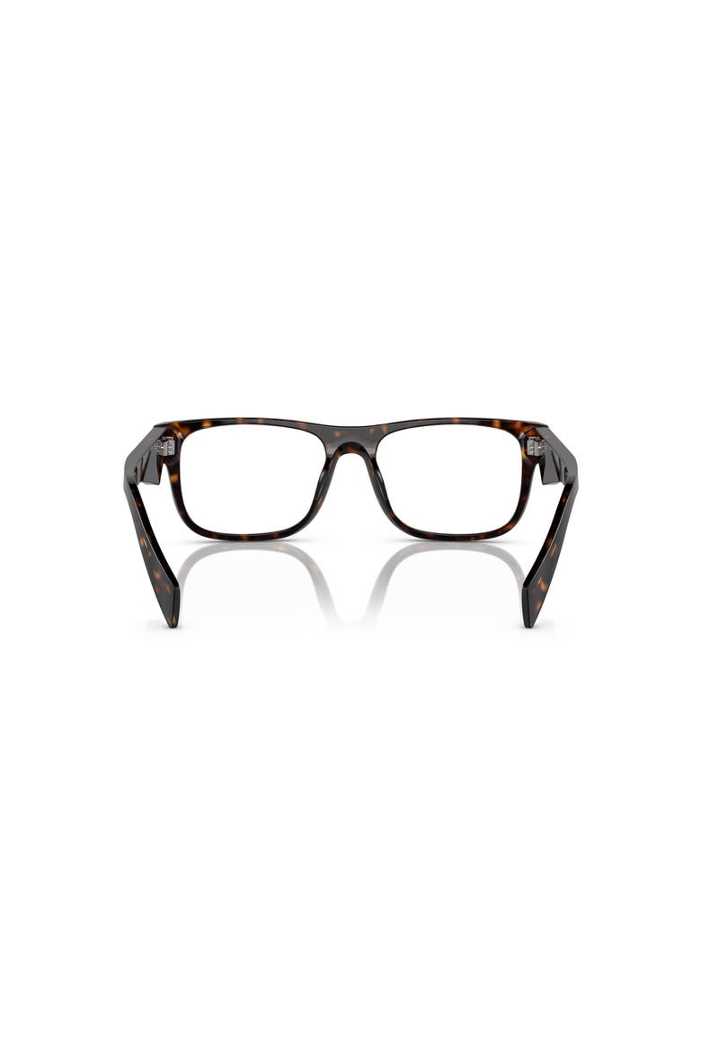 53mm Rectangle optical glasses, Alternate, color, Tortoise