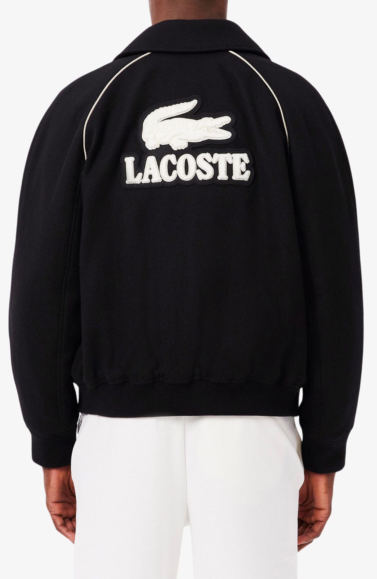 Logo Applique Wool Blend Varsity Jacket - image 2