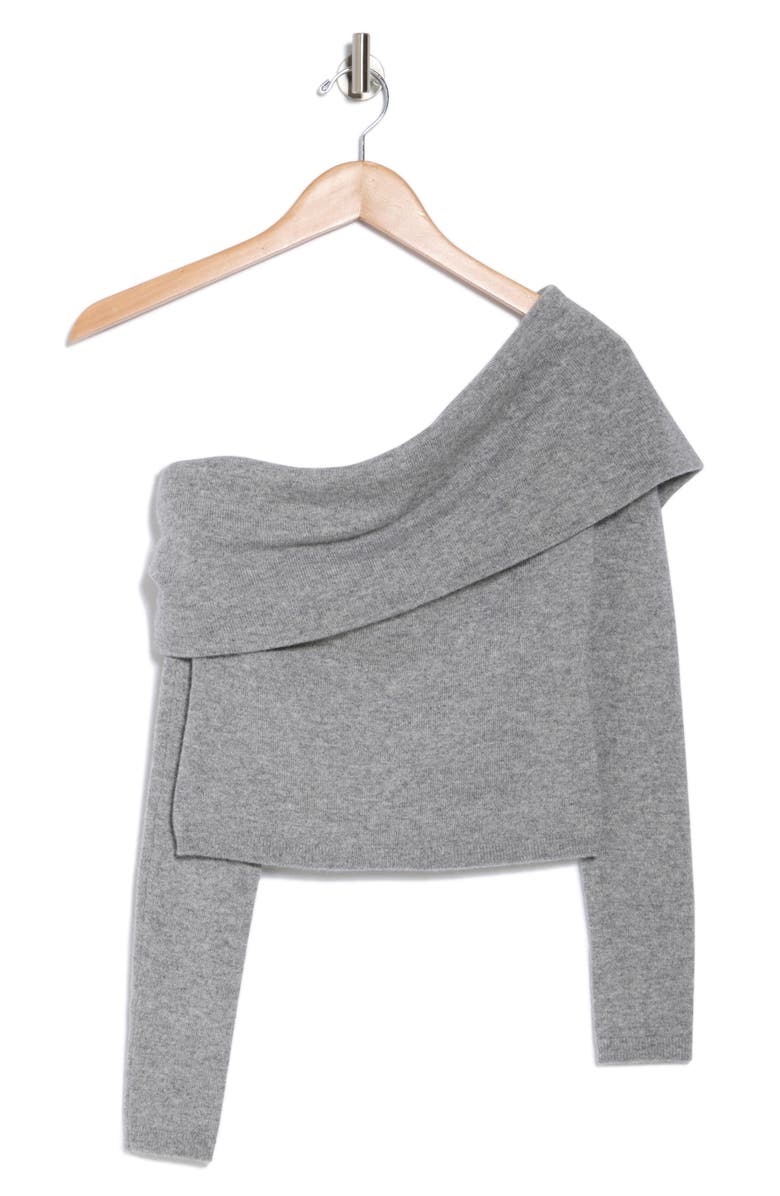 Coretta Off the Shoulder Cashmere Blend Sweater