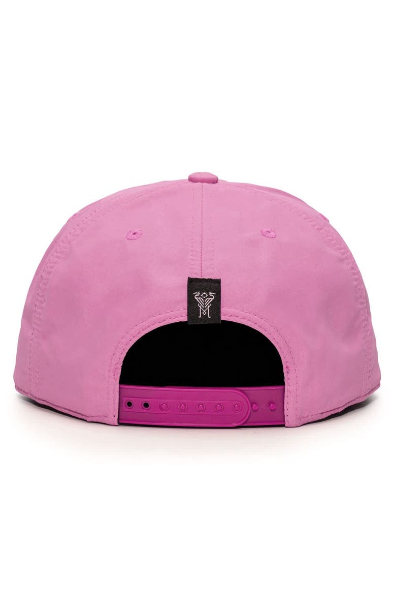 FAN INK Men's  Pink Inter Miami CF Fiji Adjustable Hat, Alternate, color, 