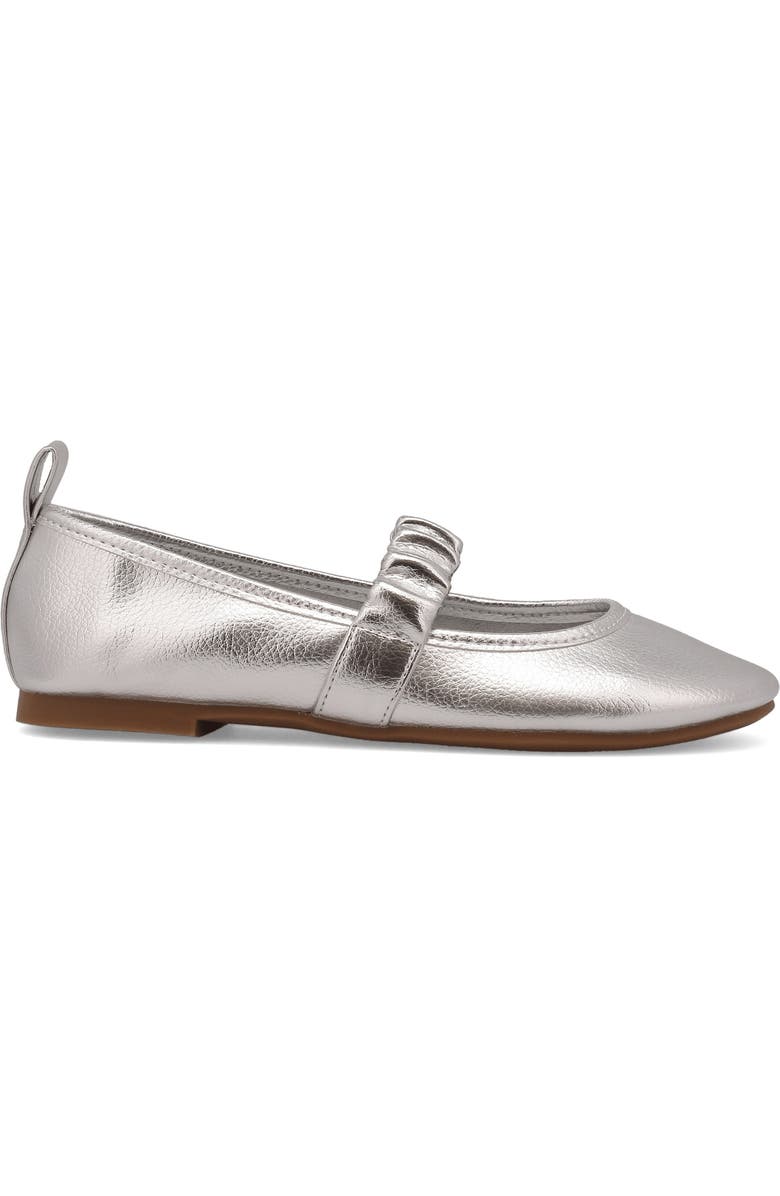 MIA Uliana Mary Jane Flat, Alternate, color, Silver
