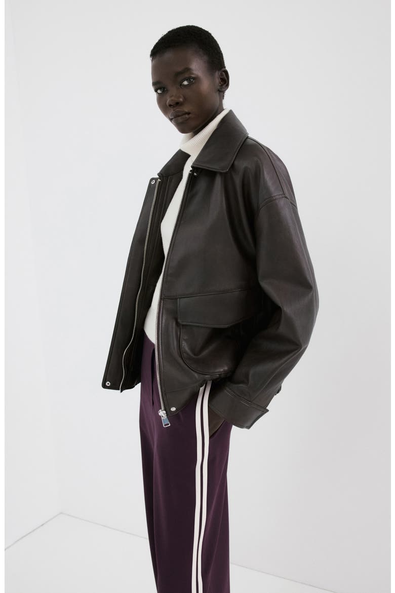 Sophie Stripe Pants, Alternate, color, WINE
