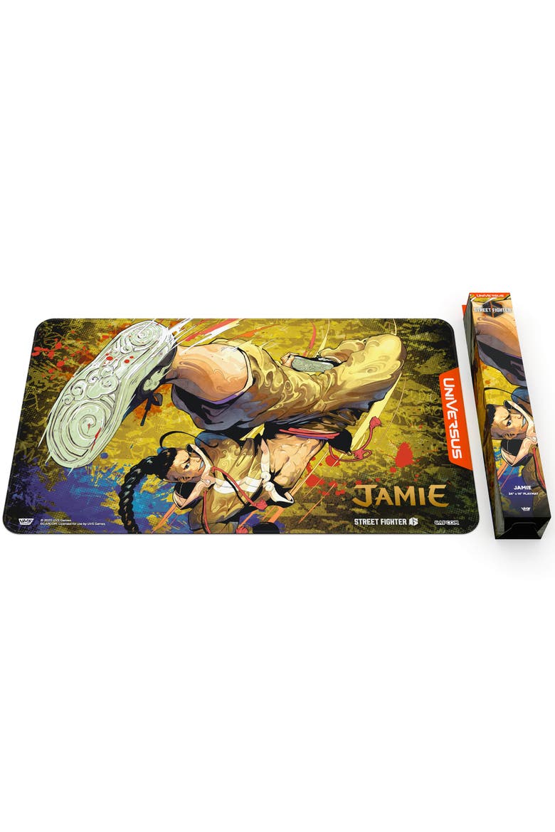 Street Fighter 6 Challenger Series Jamie Playmat, Alternate, color, Multicolored