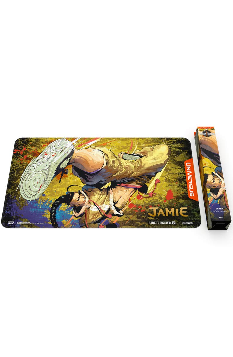 UniVersus Street Fighter 6 Challenger Series Jamie Playmat, Alternate, color, Multicolored