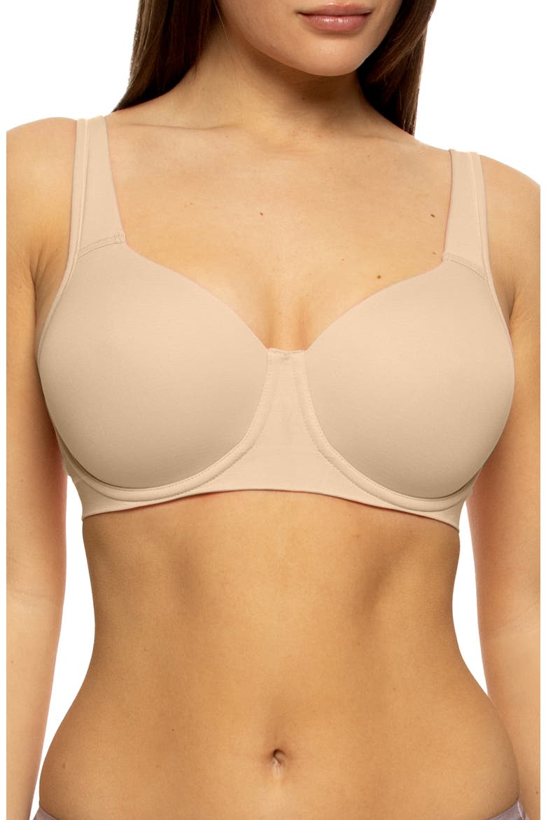 Utopia Underwire Full Coverage Contour Bra, Main, color, WARM NEUTRAL