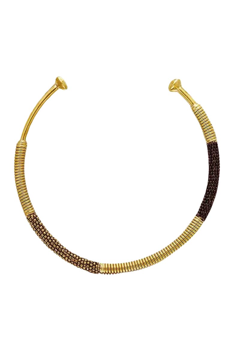 Ayo Necklace, Alternate, color, Gold