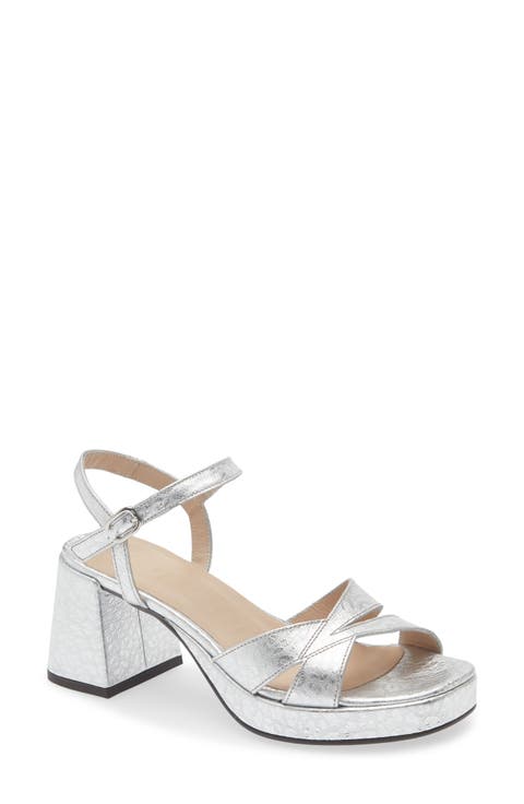 Ankle Strap Platform Sandal (Women)