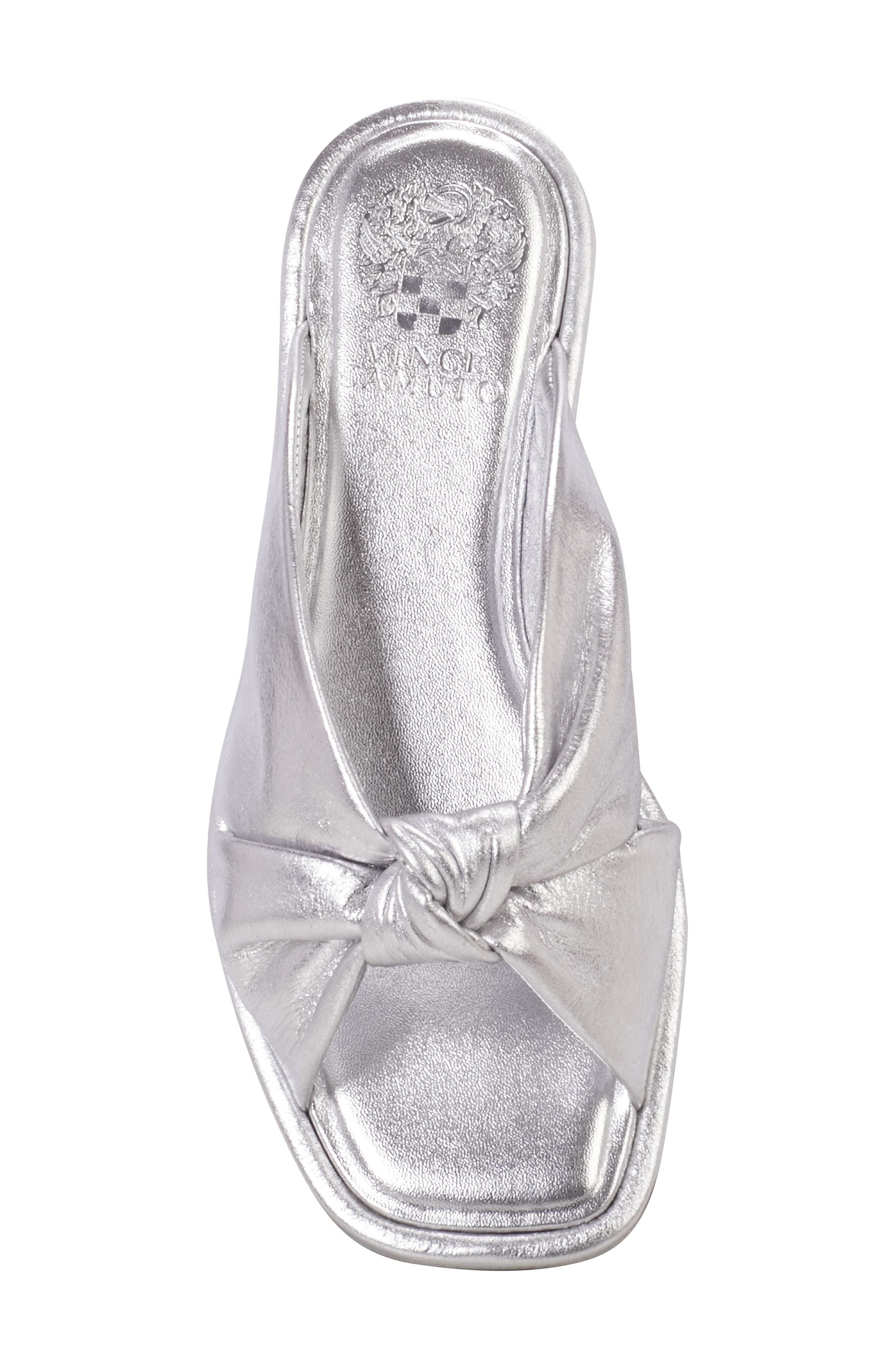 Vince Camuto Irini Slide Sandal, Alternate, color, Silver
