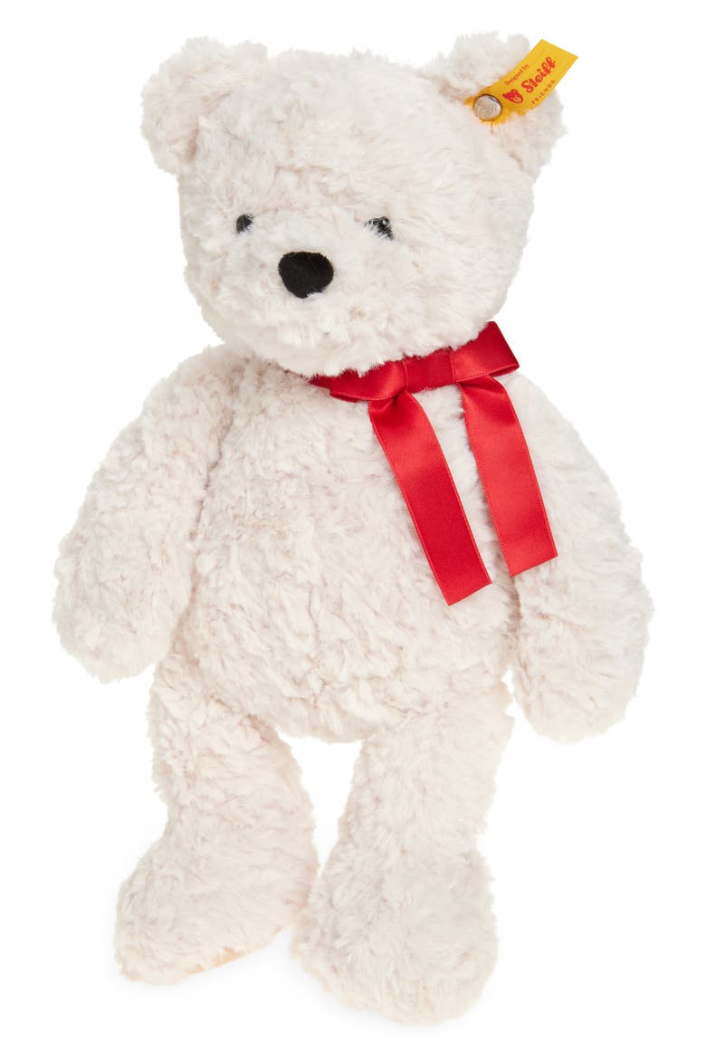 I Love You Jimmy Teddy Bear, Main, color, WHITE