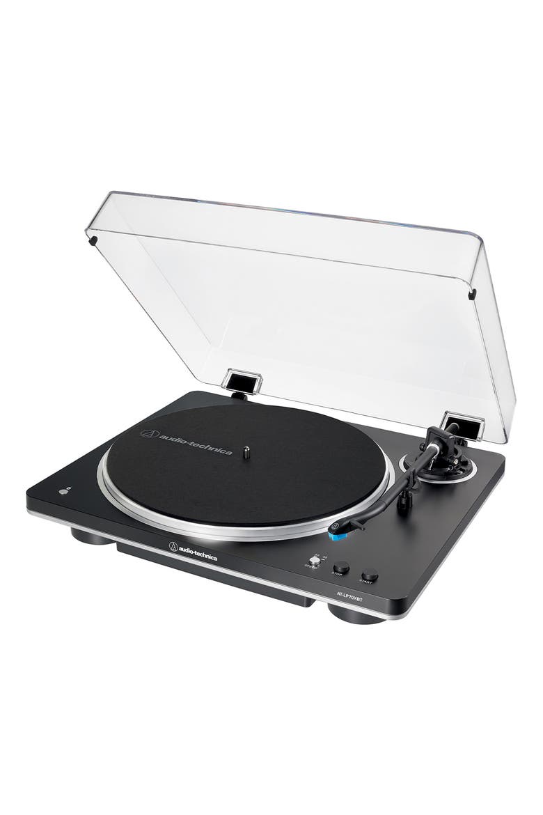 AT-LP70XBT Fully-Automatic Bluetooth Wireless Turntable, Main, color, Black/Silver