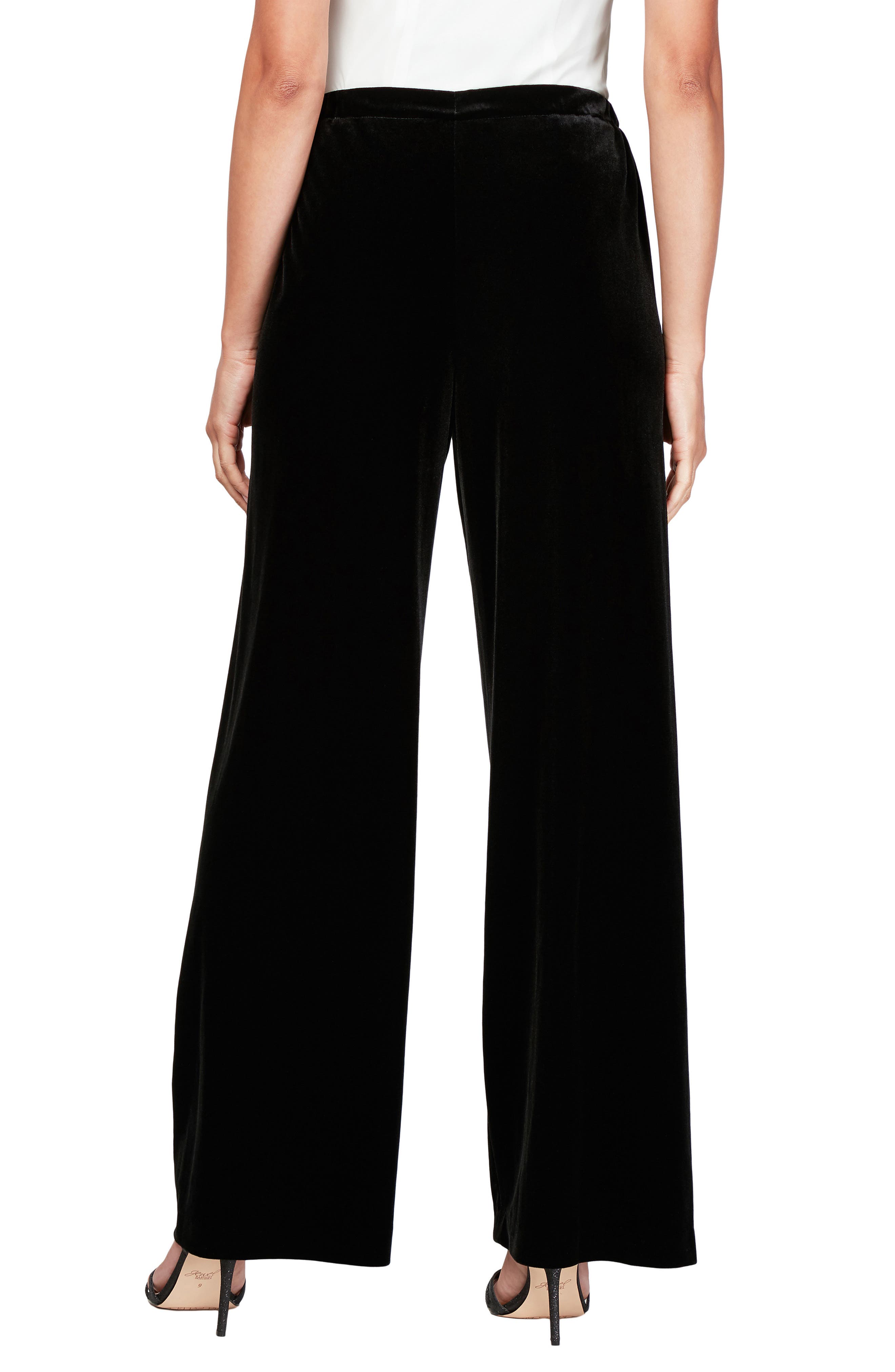 Flat Front Wide Leg Trousers - image 2
