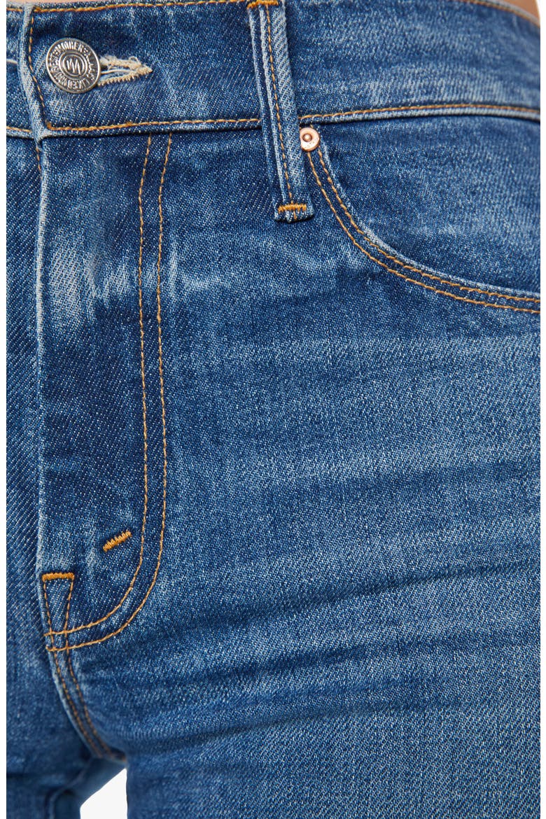 The Weekend High Waist Stretch Denim Bootcut Jeans, Alternate, color, ITS A SMALL WORLD