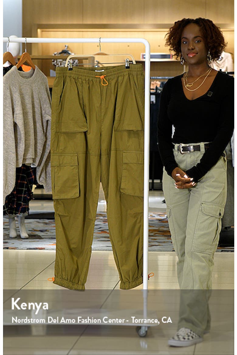 Balloon Leg Cotton Cargo Pants video