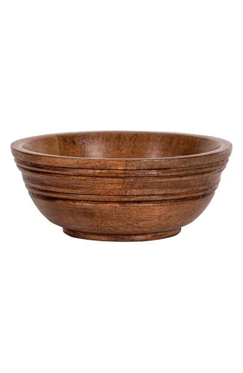 Juliska Bilbao Wood Set of 3 Nesting Bowls, Alternate, color, Brown