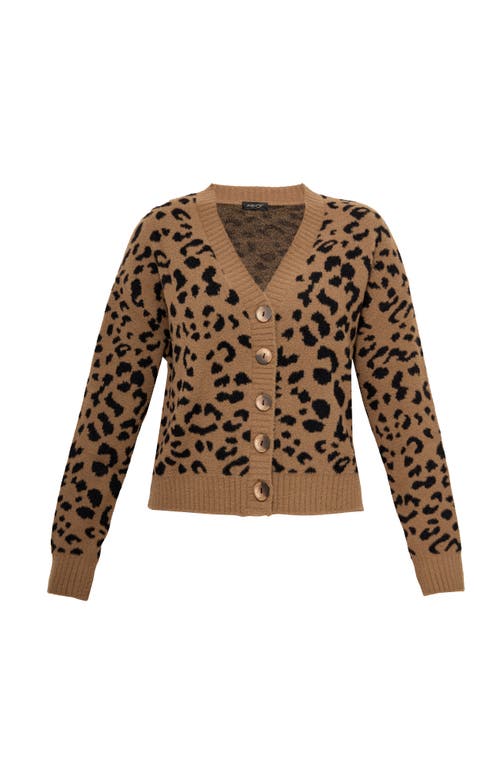 As By Df Revolution Cardigan In Animal Print