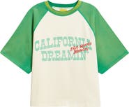 DIET STARTS MONDAY California Dreamin' Embroidered Graphic Baseball T-Shirt