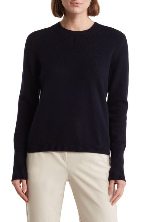 Crewneck Wool & Cashmere Sweater