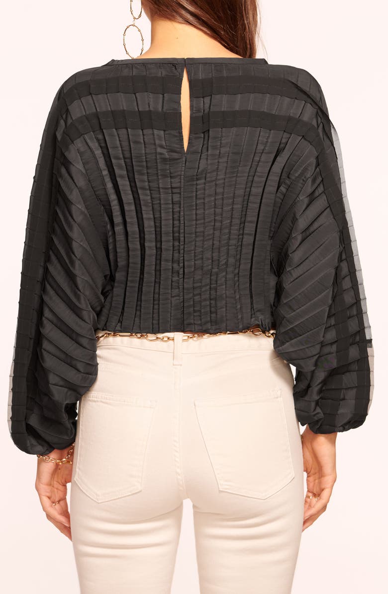 Ramy Brook Macy Pleated Bubble Top, Alternate, color, 