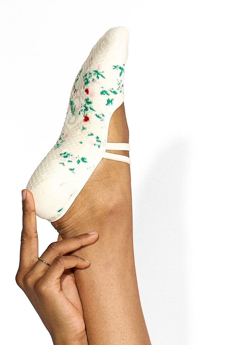 Stems 2-Pack Blossom Grip Socks, Alternate, color, Cloudberry