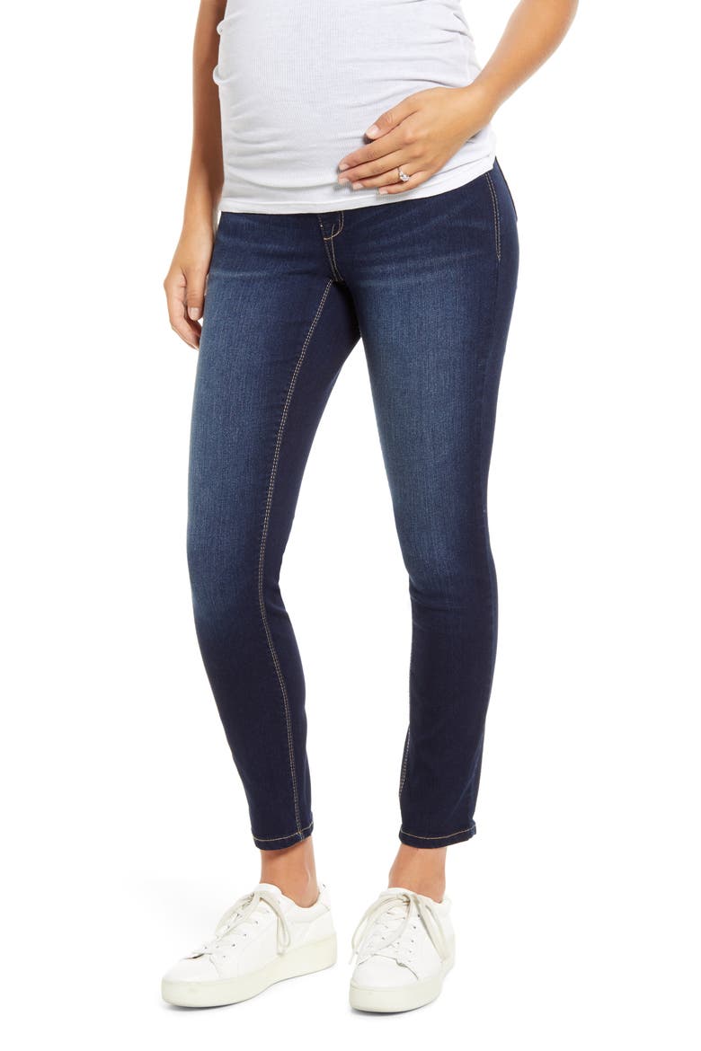 Re:Denim Ankle Skinny Maternity Jeans, Main, color, RAQUEL