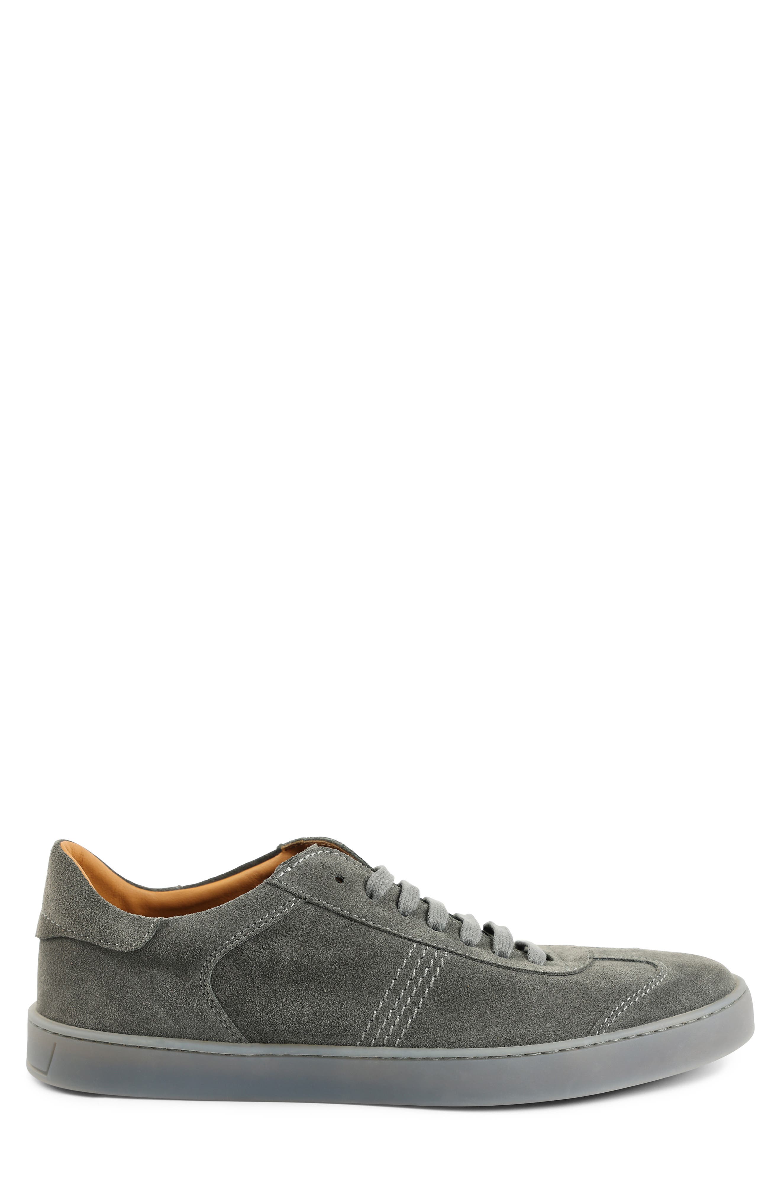 Bono Sneaker, Alternate, color, GREY SUEDE