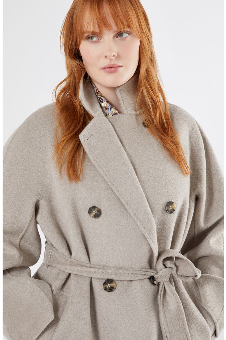 Bolivar Virgin Wool Coat, Alternate, color, TURTLEDOVE GREY