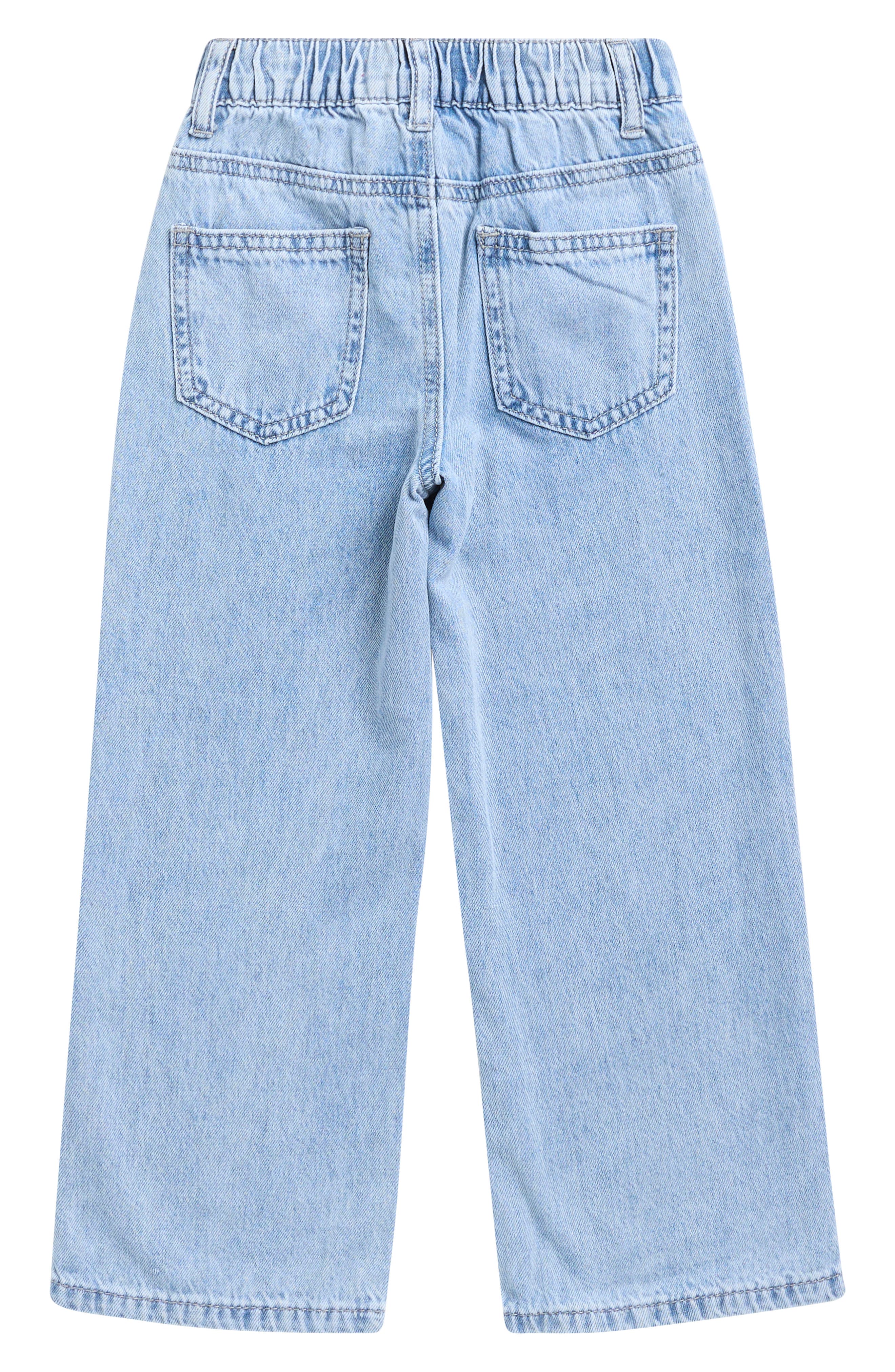 GOGO STAR Kids' Star Patch Appliqué Denim Jeans | Nordstromrack