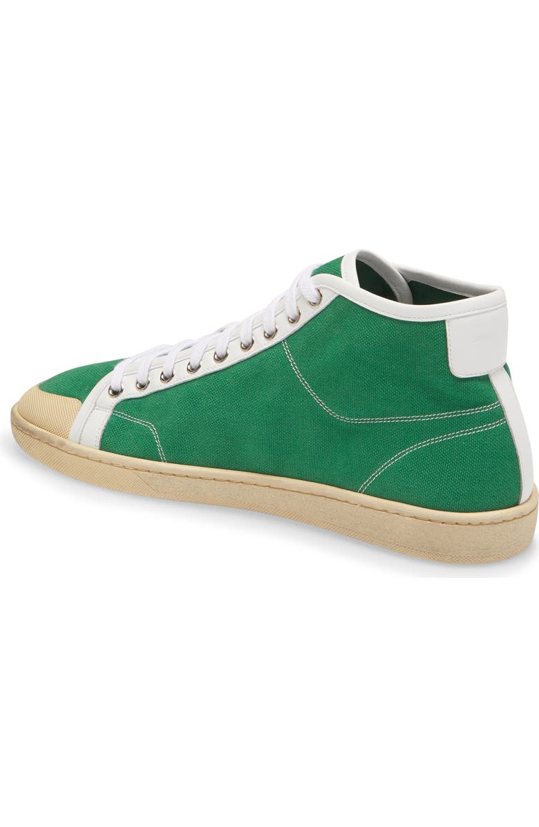 Saint Laurent Mid Top Sneaker, Alternate, color,