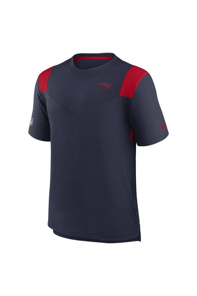 Men's Nike Navy New England Patriots Sideline Tonal Logo Performance Player T-Shirt, Alternate, color, Navy