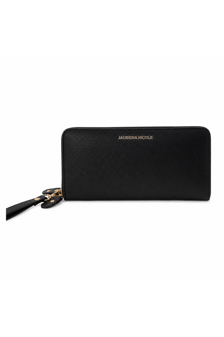 Lynese Wristlet Wallet, Main, color, Black