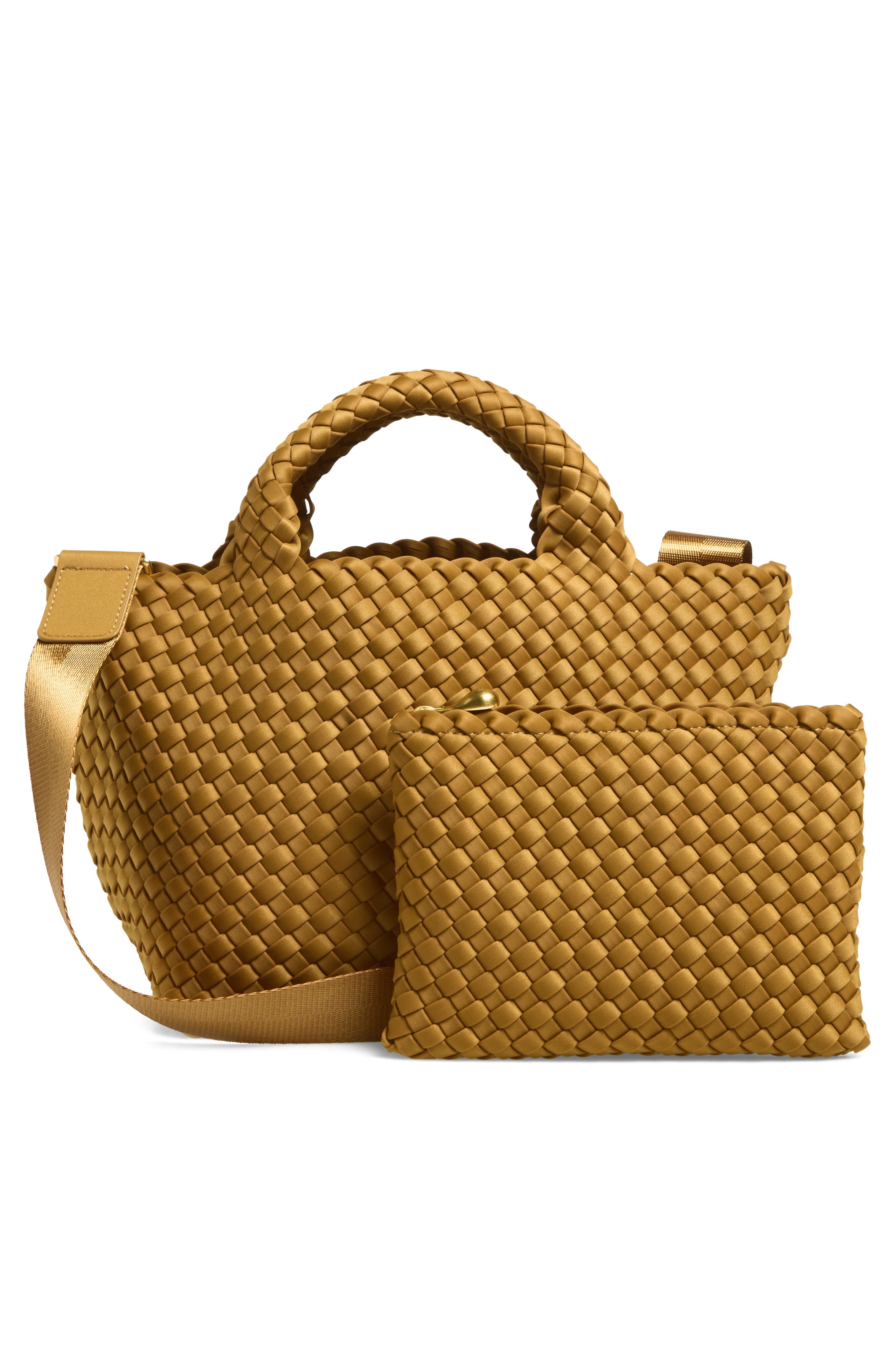 St. Barths Small Tote, Alternate, color, TURMERIC