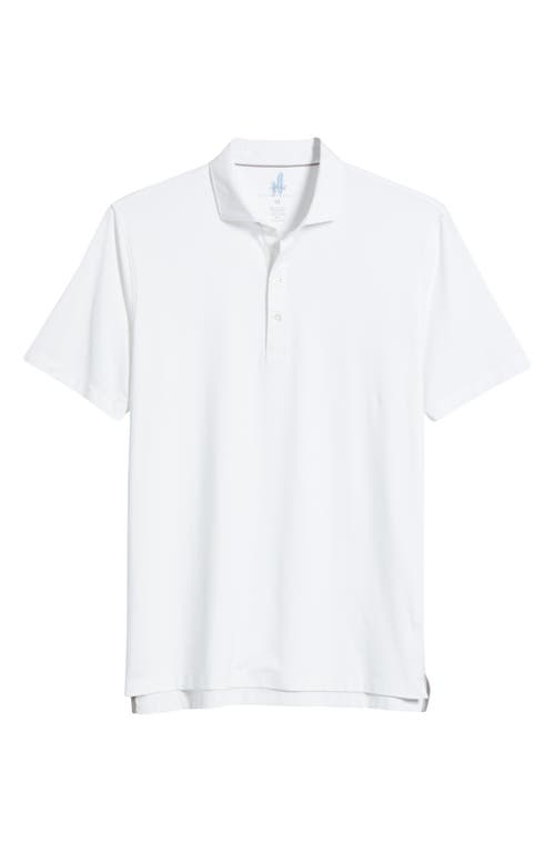 Johnnie-o Huron Prep-formance Polo In White