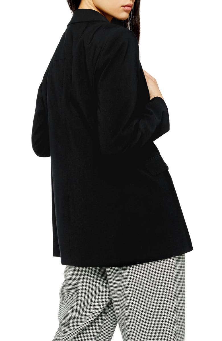 Topshop Millie Double Breasted Blazer, Alternate, color,