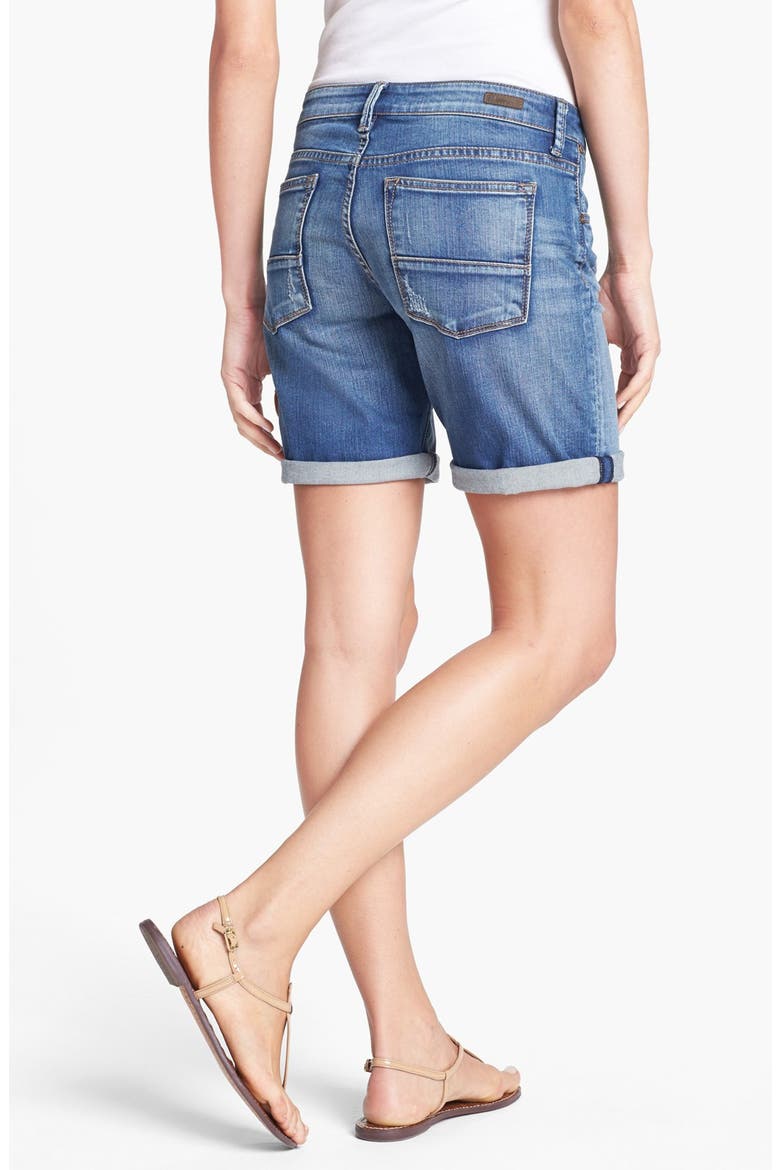'Catherine' Denim Boyfriend Shorts, Alternate, color, INDULGENT