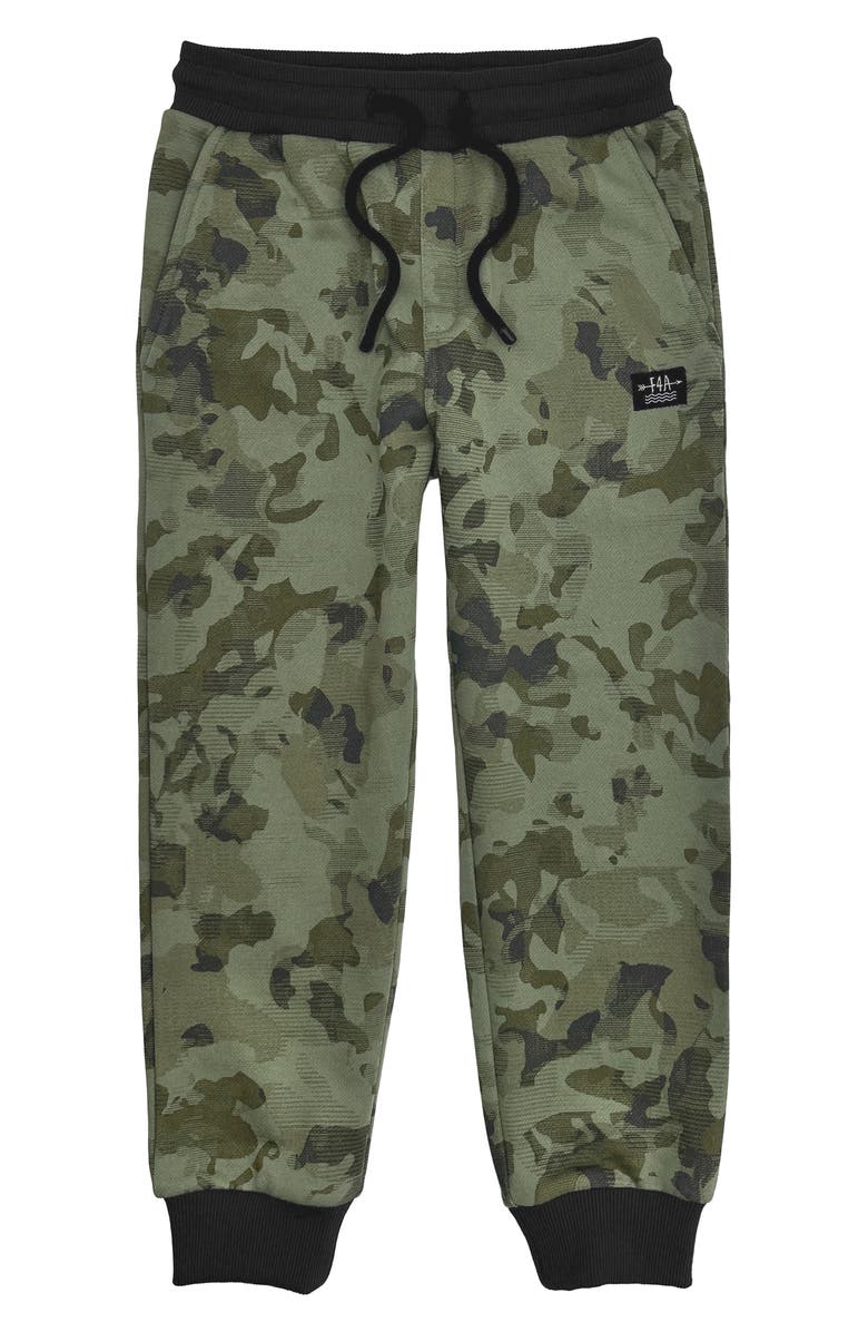 Feather 4 Arrow Kids' Bowie Camo Fleece Joggers, Main, color,