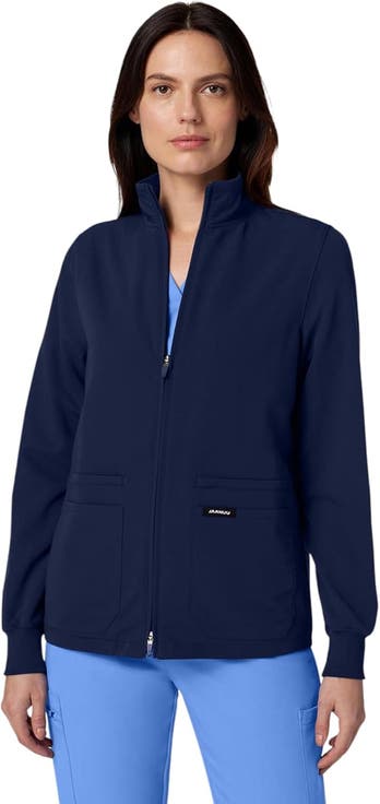 Ceri Women's 6-Pocket Classic Scrub Jacket