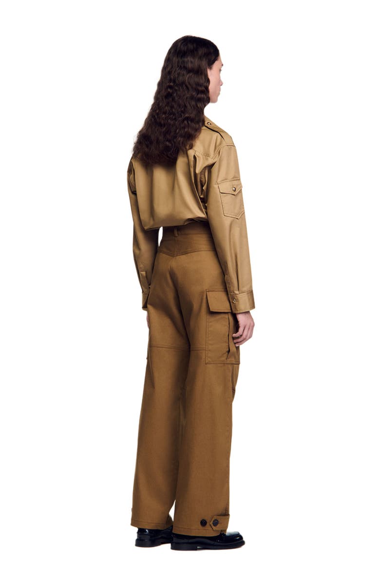 SANDRO Cargo trousers, Alternate, color, 