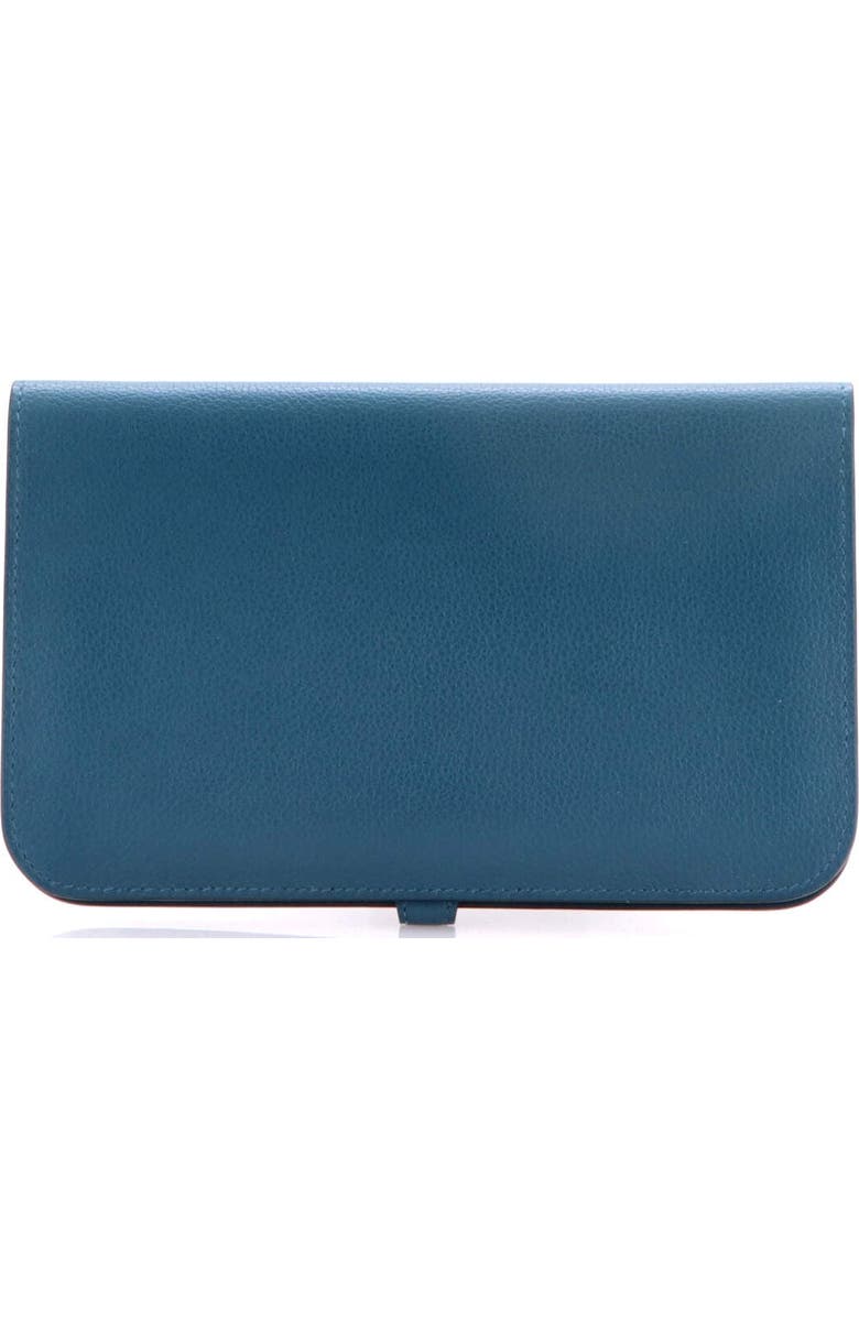 Pre-Owned Hermes Dogon Duo Combined Wallet Leather, Alternate, color, Colvert
