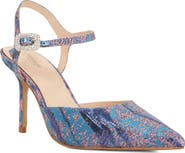 Dune London Channel Ankle Strap Pointed Toe Pump