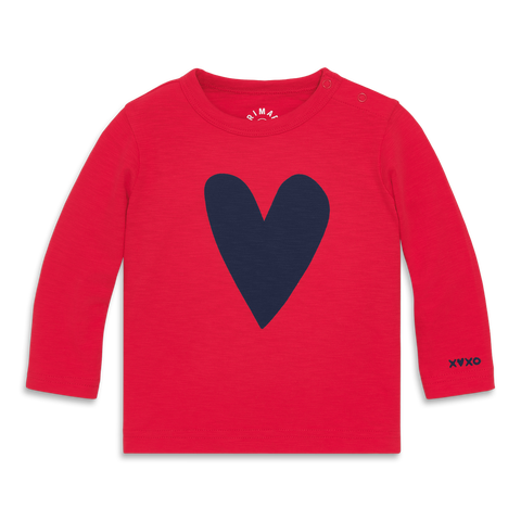 Baby Long Sleeve Heart Tee