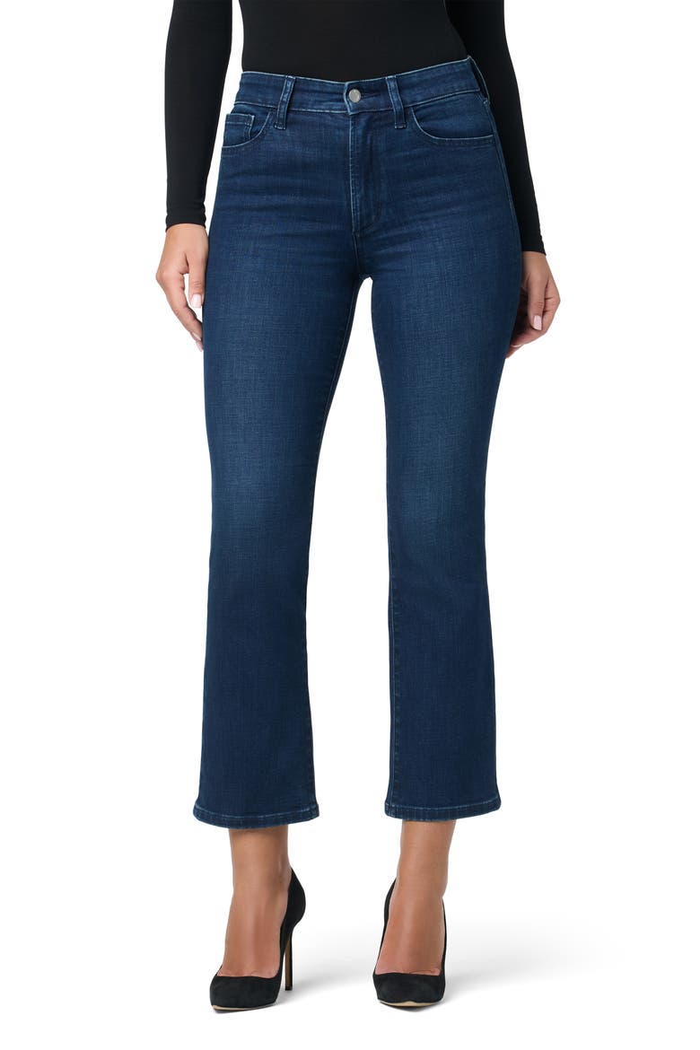 High Waist Crop Bootcut Jeans, Main, color, HENSON