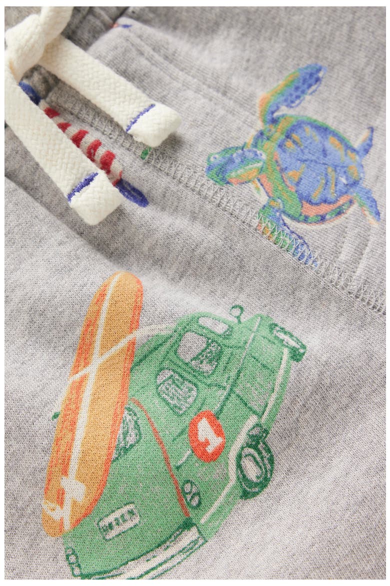 Kids' Print Drawstring Shorts, Alternate, color, HOLIDAY