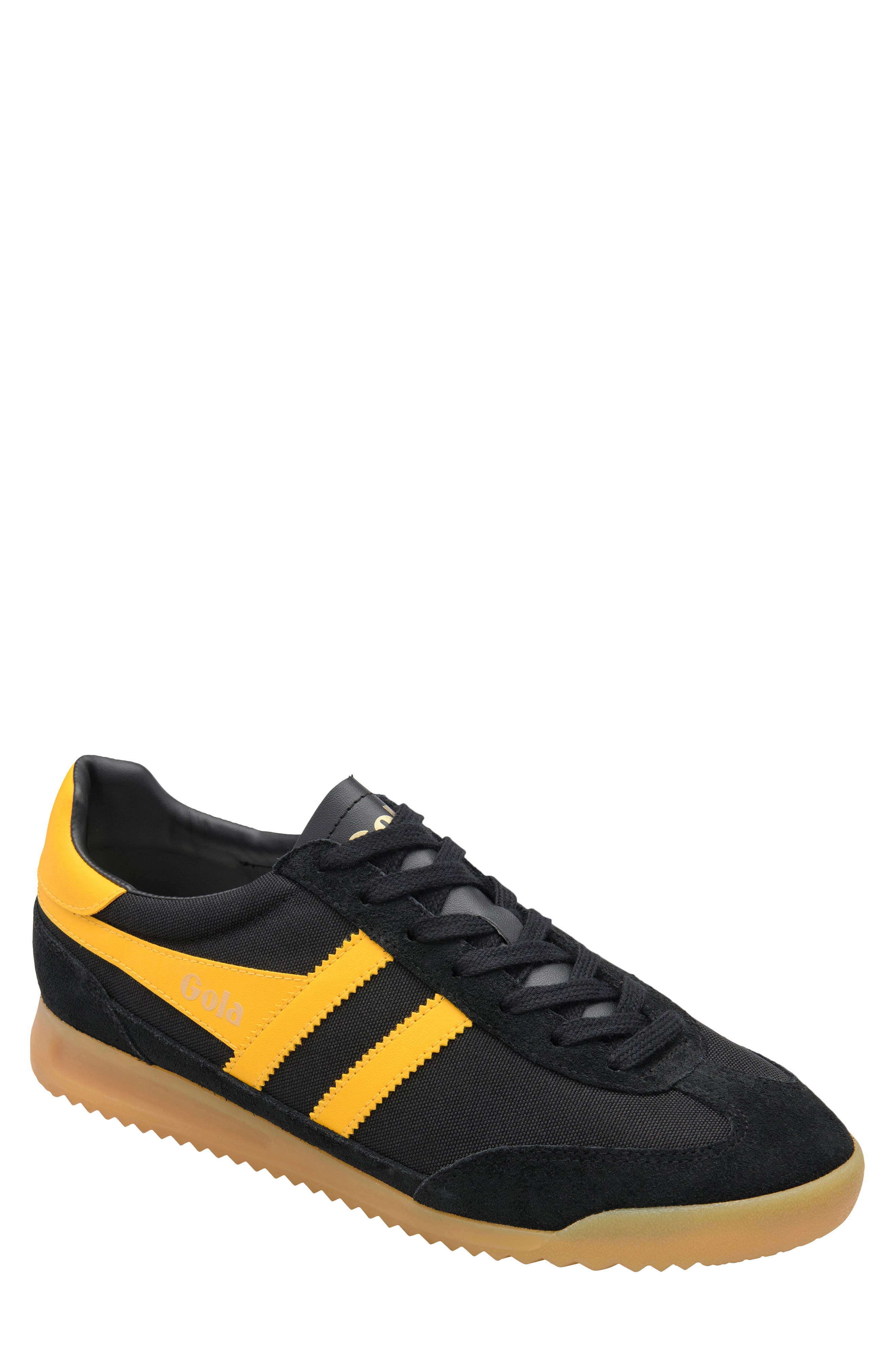 Gola Tornado Sneaker, Main, color, Black/ Sun