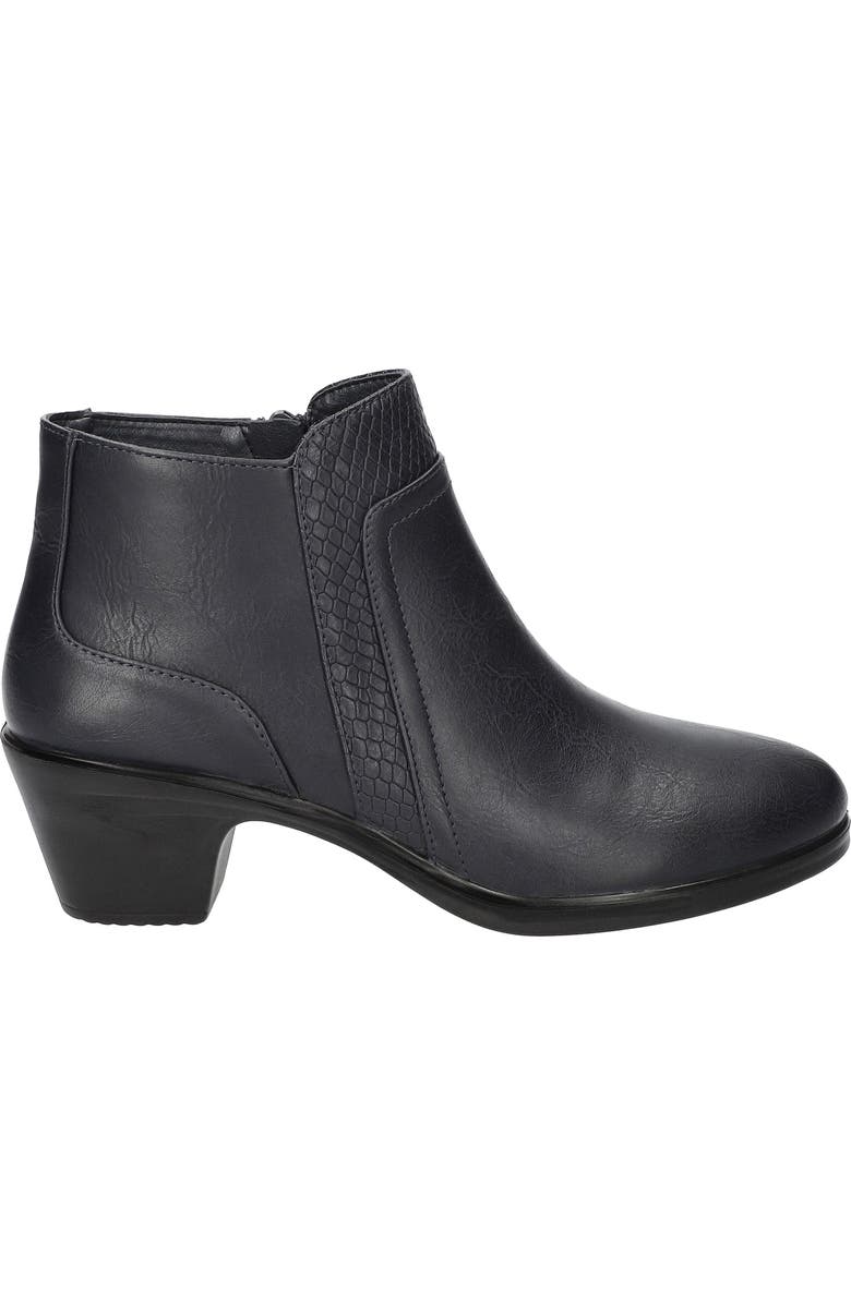 EASY STREET Langley Bootie, Alternate, color, Navy-Snake
