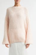 TOTEME Puffed Wool & Mohair Open Stitch Sweater