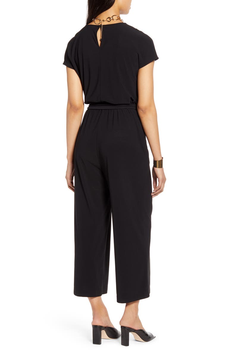 Halogen<sup>®</sup> Crop Wide Leg Jumpsuit, Alternate, color,