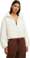 COTTON ON BODY Women's Active Polar Fleece Padded Jacket